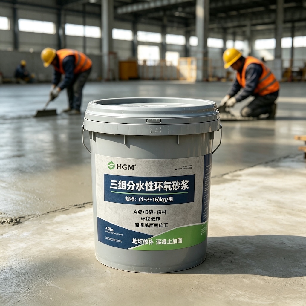 潮南三组份水性环氧砂浆